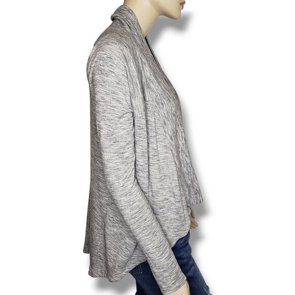 Athleta Nirvana Wear Two Ways Wrap Womens Small Grey Cardigan Sweater - Picture 3 of 7